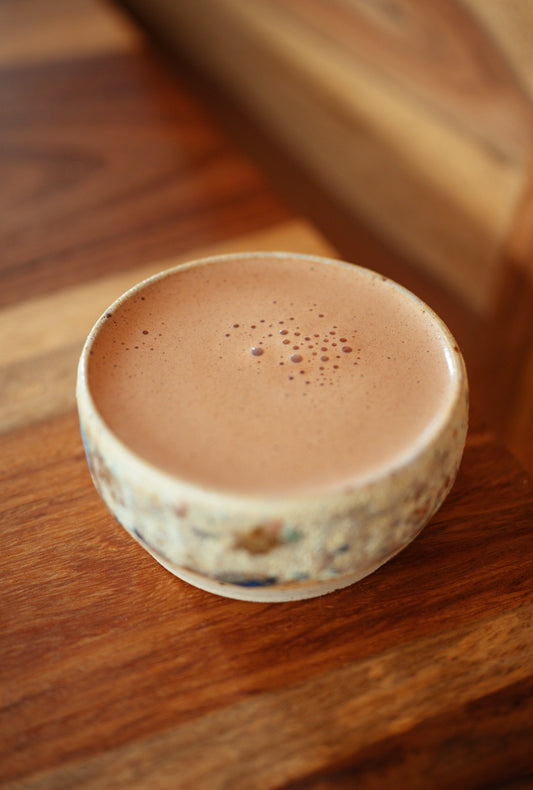 This is how you make a cacao drink